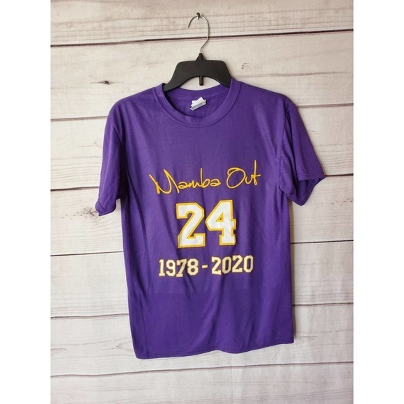 Kobe Bryant Mamba Purple T Shirt Size Small - Picture 1 of 5